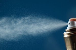 Droogshampoo spray