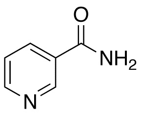 Nicotinamide structuurformule