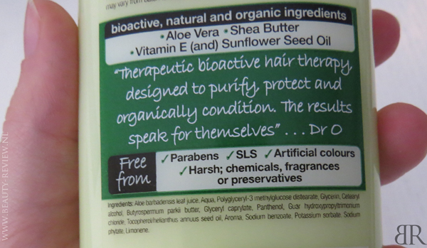Dr. Organic Aloë Vera Conditioner ingrediënten