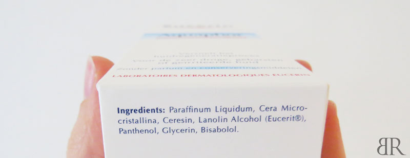Eucerin Aquaphor Huidherstellende Zalf ingredient