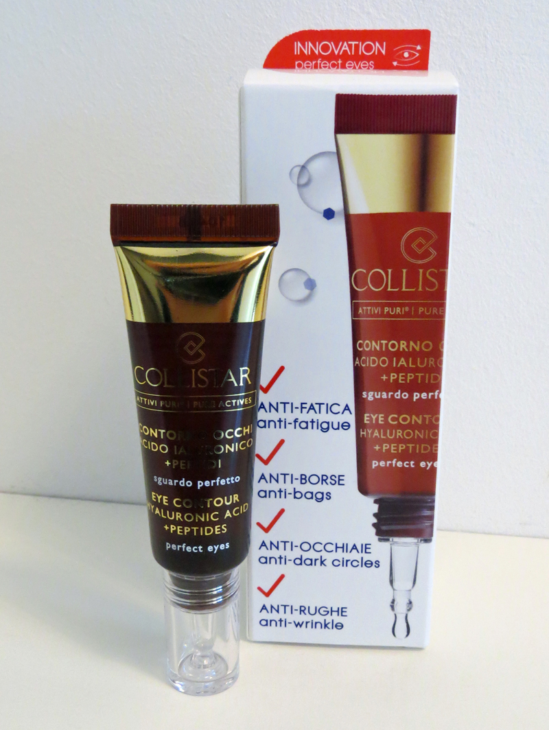 Review - Collistar Eye Contour Hyaluronic Acid + Peptides 