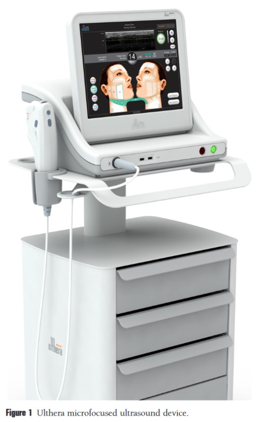 Ulthera microfocused ultrasound device