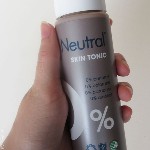 Neutral Skin Tonic: eenvoudige en milde toner