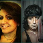 De buitengewone make-up transformaties van Lucia Pittalis